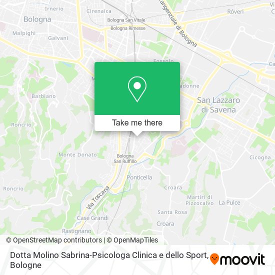 Dotta Molino Sabrina-Psicologa Clinica e dello Sport map