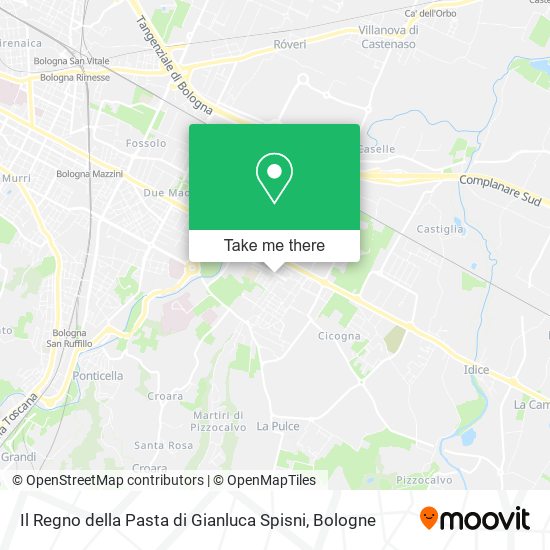 Il Regno della Pasta di Gianluca Spisni map