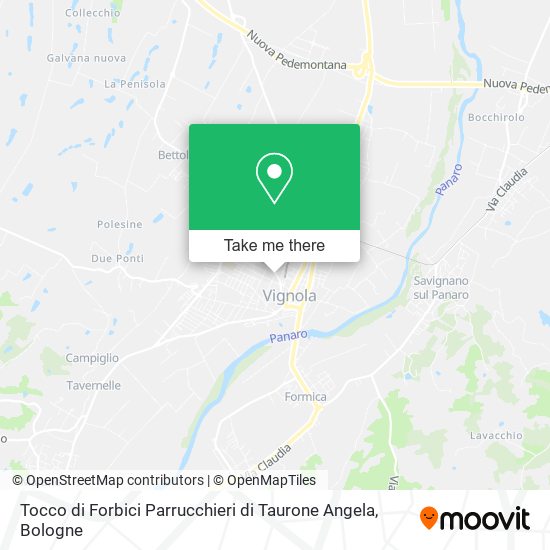 Tocco di Forbici Parrucchieri di Taurone Angela map