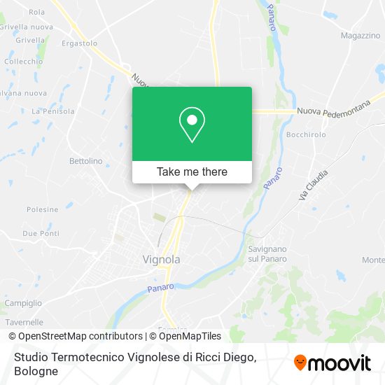 Studio Termotecnico Vignolese di Ricci Diego map