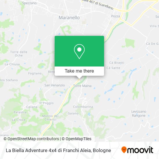 La Biella Adventure 4x4 di Franchi Aleia map