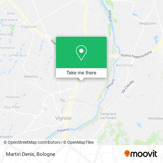 Martiri Denis map