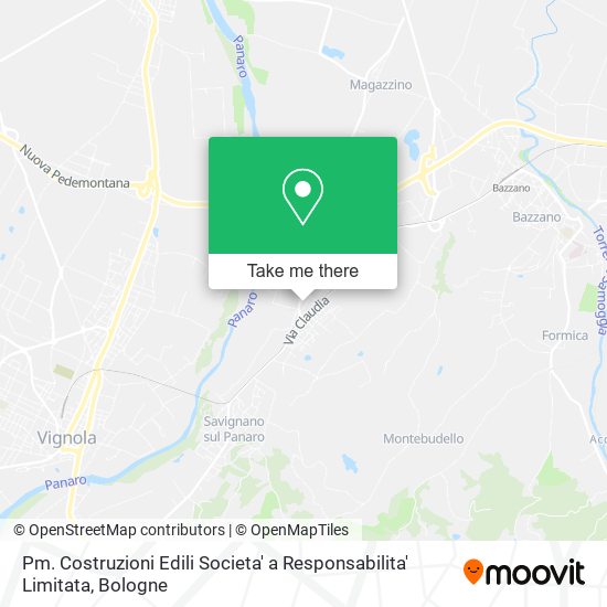 Pm. Costruzioni Edili Societa' a Responsabilita' Limitata map