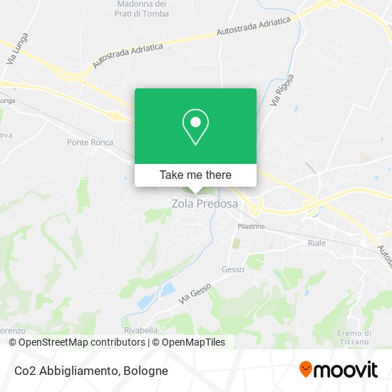 Co2 Abbigliamento map