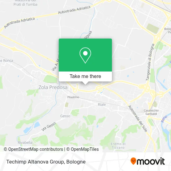 Techimp Altanova Group map
