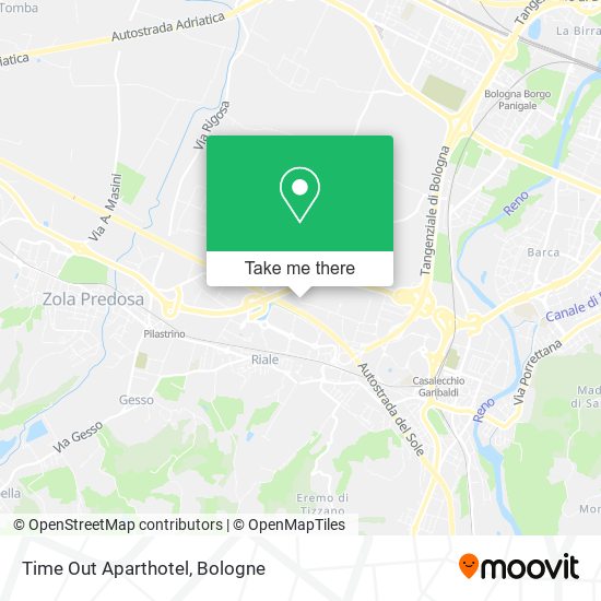 Time Out Aparthotel map