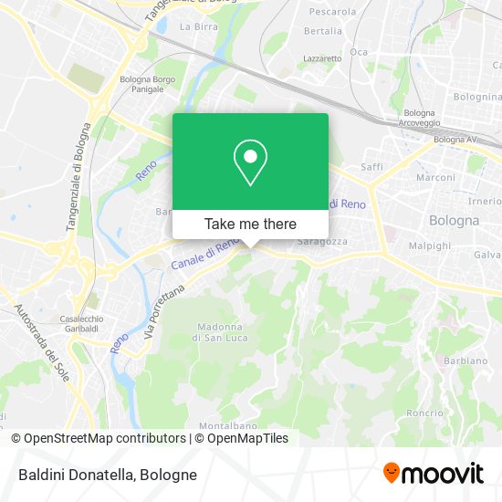Baldini Donatella map