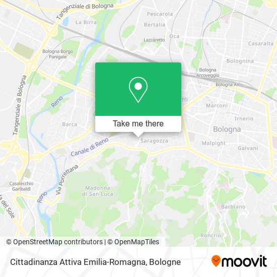 Cittadinanza Attiva Emilia-Romagna map