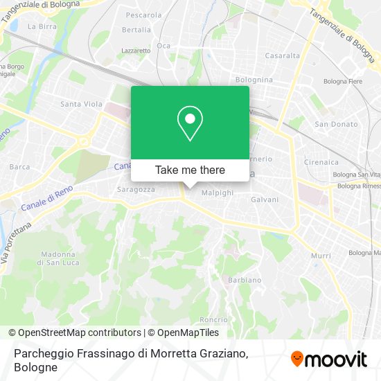 Parcheggio Frassinago di Morretta Graziano map