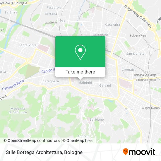 Stile Bottega Architettura map