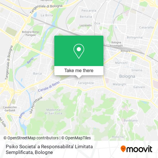 Psiko Societa' a Responsabilita' Limitata Semplificata map
