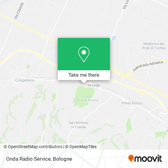 Onda Radio Service map