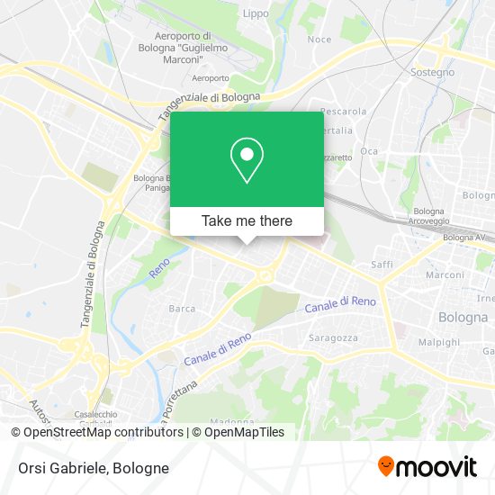 Orsi Gabriele map