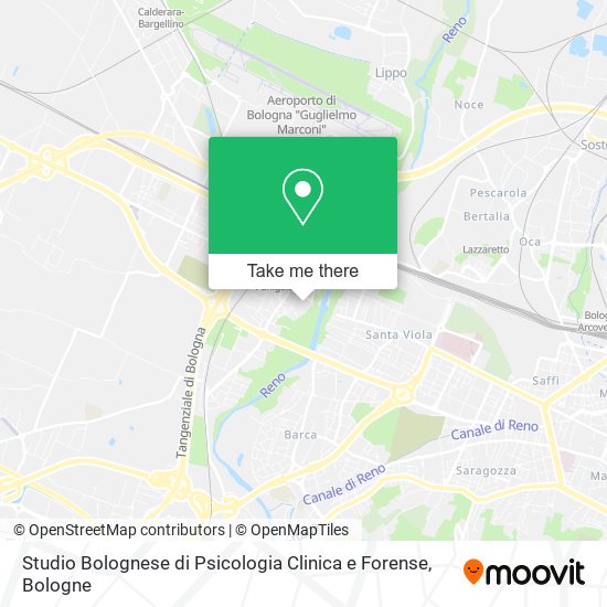 Studio Bolognese di Psicologia Clinica e Forense map