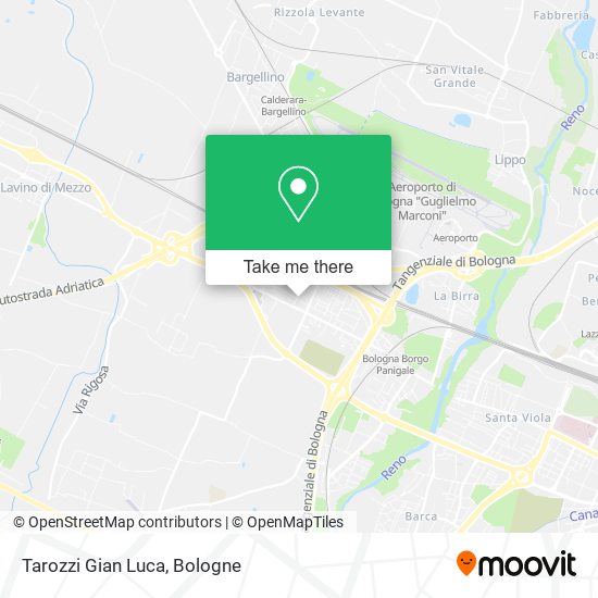 Tarozzi Gian Luca map