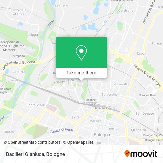 Bacilieri Gianluca map