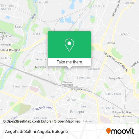 Angel's di Saltini Angela map