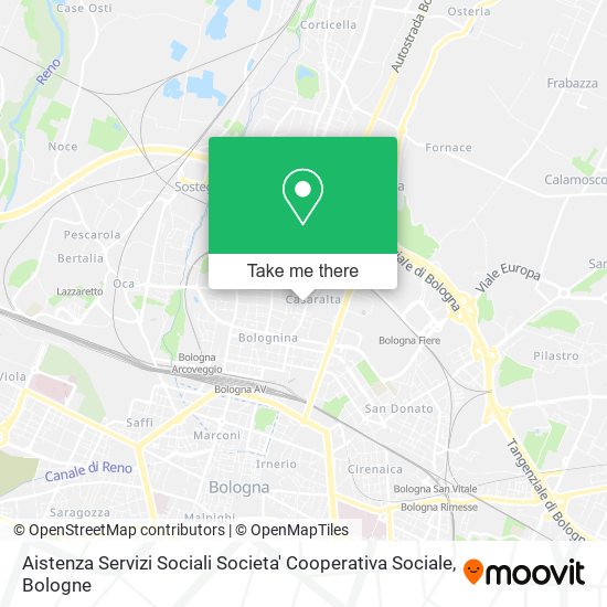 Aistenza Servizi Sociali Societa' Cooperativa Sociale map