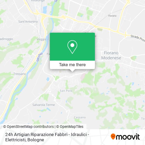 24h Artigian Riparazione Fabbri - Idraulici - Elettricisti map