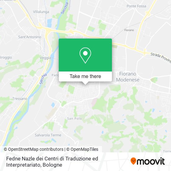 Fedne Nazle dei Centri di Traduzione ed Interpretariato map