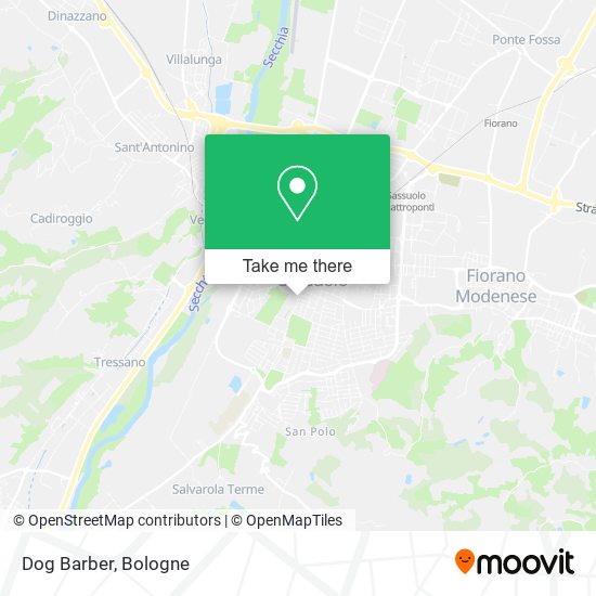 Dog Barber map