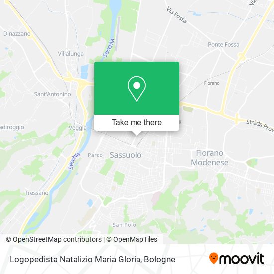 Logopedista Natalizio Maria Gloria map
