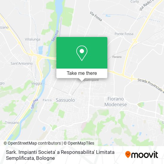 Sark. Impianti Societa' a Responsabilita' Limitata Semplificata map