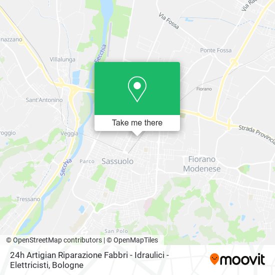 24h Artigian Riparazione Fabbri - Idraulici - Elettricisti map