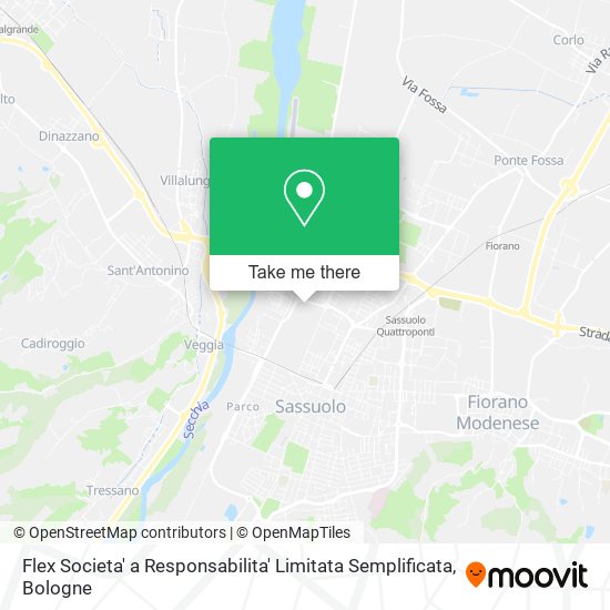 Flex Societa' a Responsabilita' Limitata Semplificata map