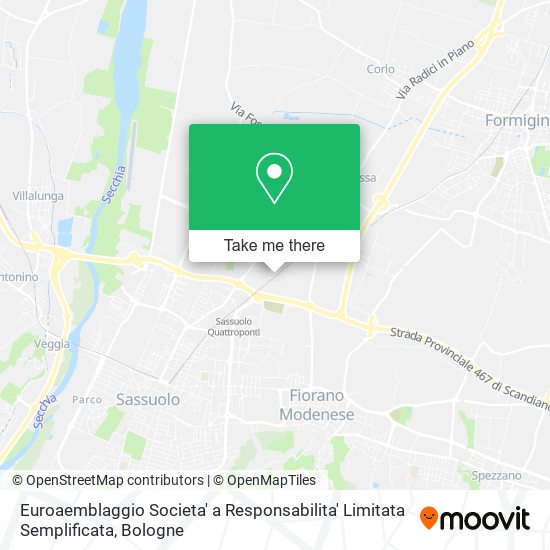 Euroaemblaggio Societa' a Responsabilita' Limitata Semplificata map