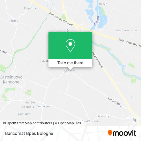 Bancomat Bper map