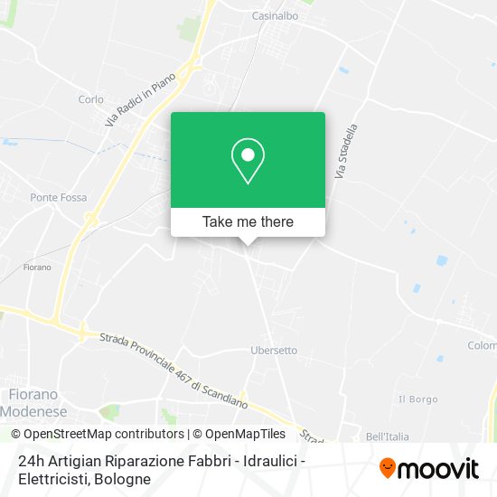 24h Artigian Riparazione Fabbri - Idraulici - Elettricisti map