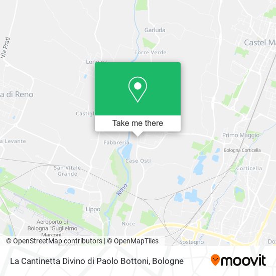 La Cantinetta Divino di Paolo Bottoni map