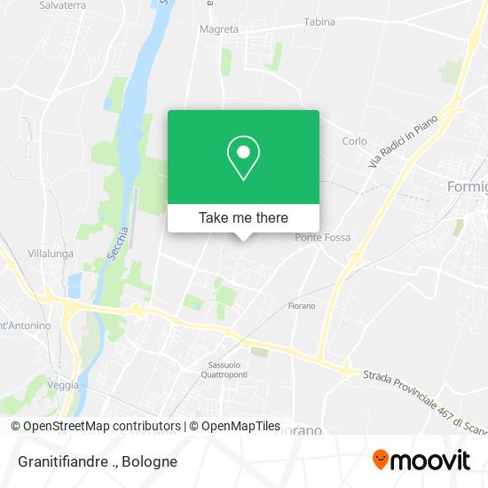 Granitifiandre . map