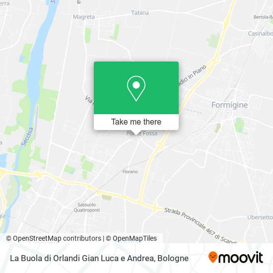 La Buola di Orlandi Gian Luca e Andrea map