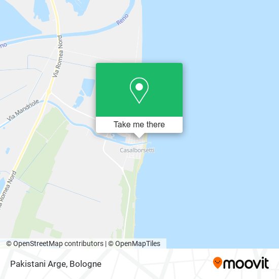 Pakistani Arge map