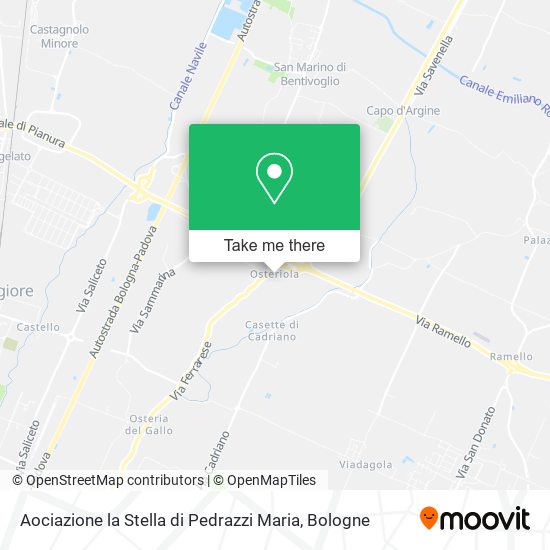 Aociazione la Stella di Pedrazzi Maria map