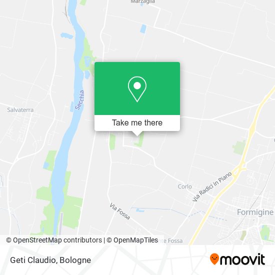 Geti Claudio map