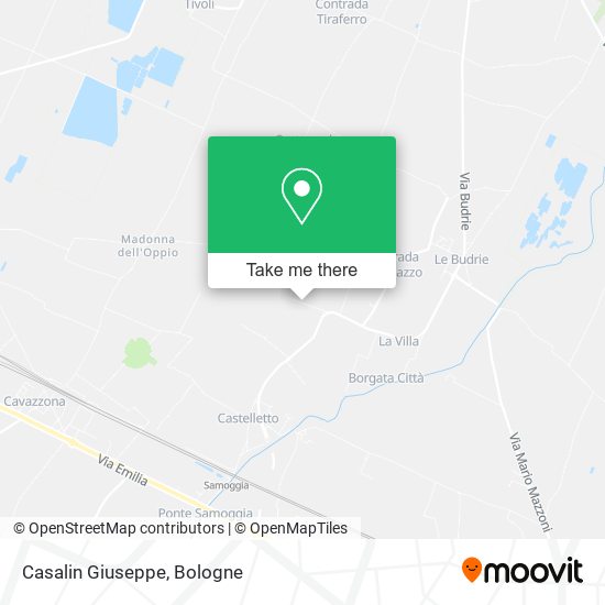 Casalin Giuseppe map