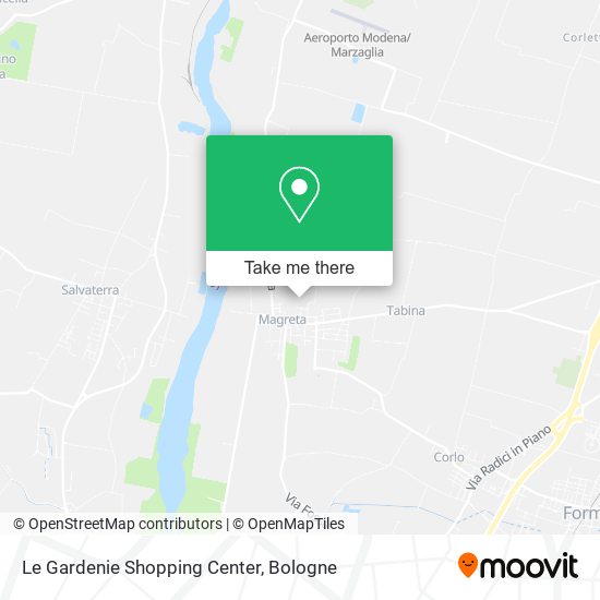 Le Gardenie Shopping Center map