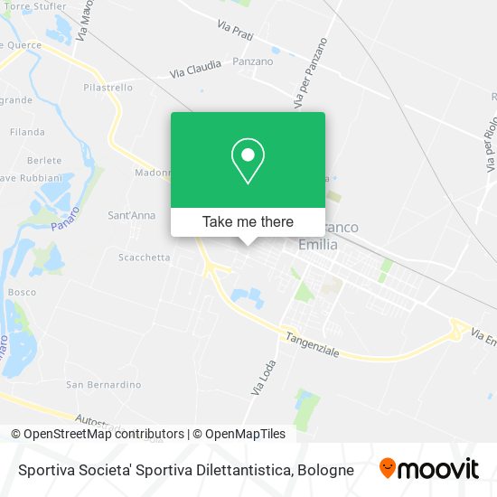 Sportiva Societa' Sportiva Dilettantistica map
