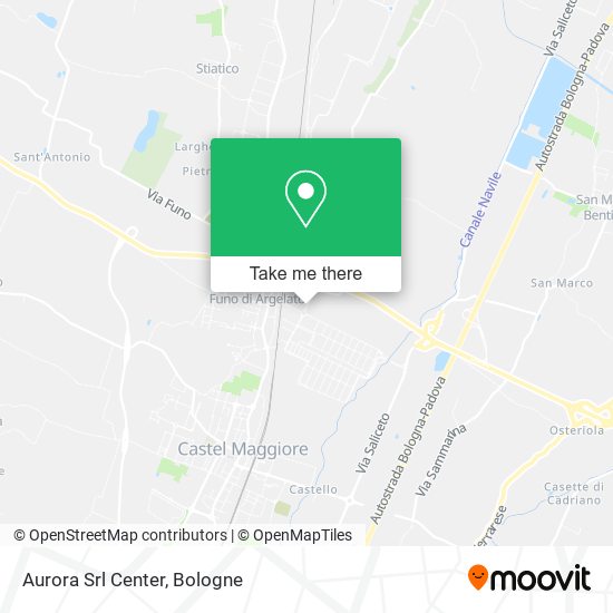 Aurora Srl Center map