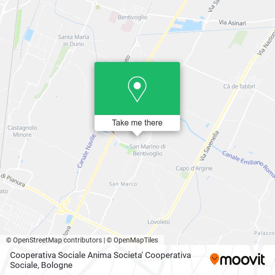 Cooperativa Sociale Anima Societa' Cooperativa Sociale map