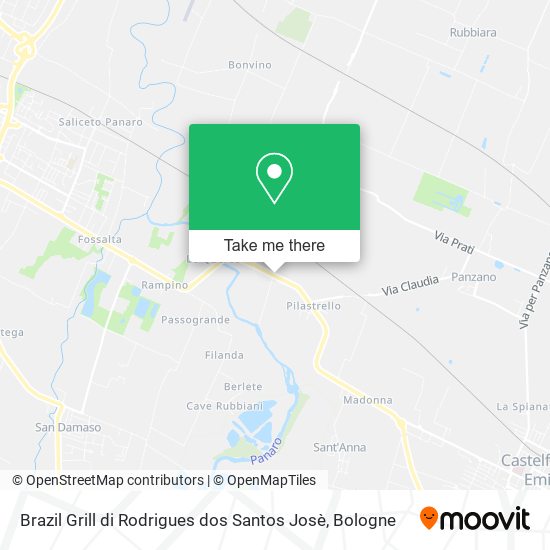 Brazil Grill di Rodrigues dos Santos Josè map