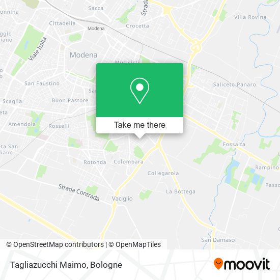 Tagliazucchi Maimo map