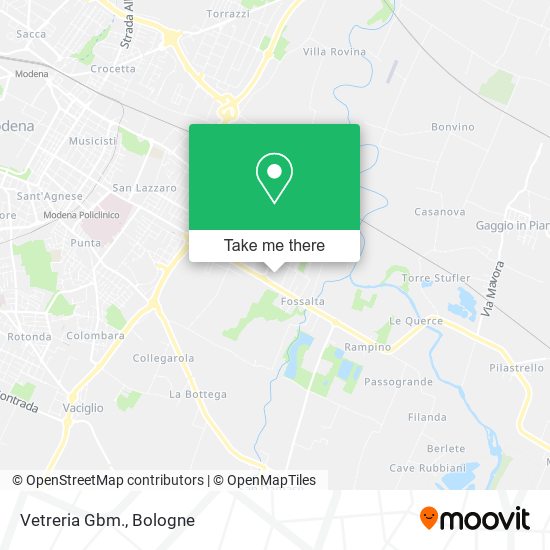 Vetreria Gbm. map