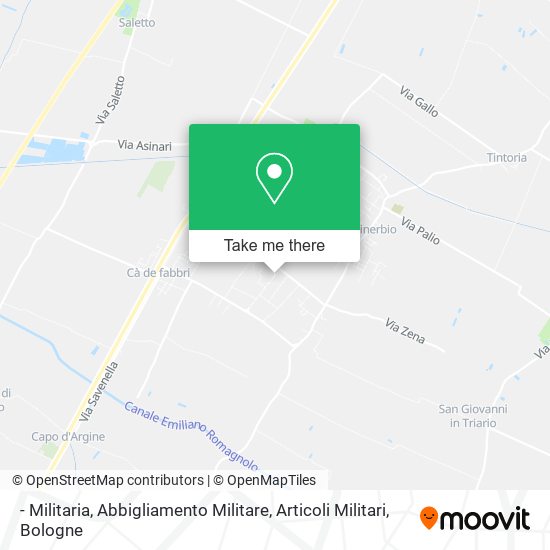 - Militaria, Abbigliamento Militare, Articoli Militari map