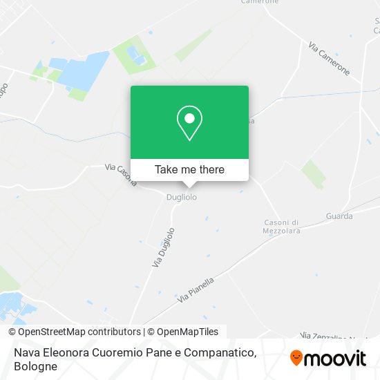 Nava Eleonora Cuoremio Pane e Companatico map
