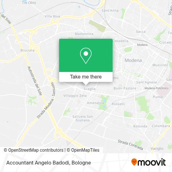 Accountant Angelo Badodi map