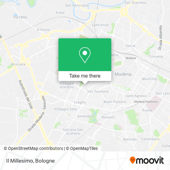 Il Millesimo map